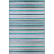 Product Image of Striped Cobalt, Teal (1403-0002) Area-Rugs