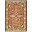 Product Image of Traditional / Oriental Orange, Ivory (B) Area-Rugs