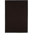 Product Image of Solid Couristan &middot; Recife &middot; Saddle Stitch &middot; Black Cocoa (1001-2000) Area-Rugs