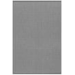 Product Image of Solid Couristan &middot; Recife &middot; Saddle Stitch &middot; Grey, White (1001-3012) Area-Rugs