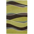 Product Image of Contemporary / Modern KAS &middot; Eternity &middot; Landscapes &middot; Lime, Mocha (1084) Area-Rugs