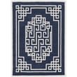 Product Image of Contemporary / Modern Navy, Ivory (1613) Area-Rugs