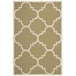 Product Image of Contemporary / Modern Safavieh &middot; Courtyard &middot; CY-6243 &middot; Green, Beige (244) Area-Rugs