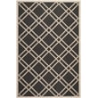 Product Image of Geometric Safavieh &middot; Courtyard &middot; CY-6923 &middot; Black, Beige (266) Area-Rugs