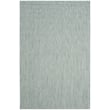 Product Image of Chevron Safavieh &middot; Courtyard &middot; CY-8022 &middot; Aqua, Grey (37121) Area-Rugs