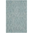Product Image of Contemporary / Modern Safavieh &middot; Courtyard &middot; CY-8522 &middot; Aqua (37122) Area-Rugs