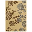 Product Image of Floral / Botanical Natural, Brown, Blue (B) Area-Rugs