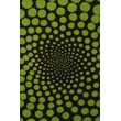 Product Image of Contemporary / Modern Brown, Green (C) Area-Rugs