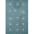 Product Image of Floral / Botanical Blue, Ivory (A) Area-Rugs