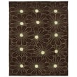 Product Image of Floral / Botanical Chocolate (C) Area-Rugs