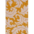 Product Image of Floral / Botanical Safavieh &middot; Soho I &middot; SOH-841 &middot; Gold, Ivory (A) Area-Rugs