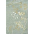 Product Image of Floral / Botanical Light Blue (A) Area-Rugs