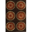 Product Image of Contemporary / Modern Brown, Gold (B) Area-Rugs