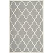 Product Image of Contemporary / Modern Safavieh &middot; Dhurries &middot; DHU-632 &middot; Grey, Ivory (B) Area-Rugs