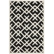 Product Image of Contemporary / Modern Black Ivory (L) Area-Rugs