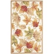 Product Image of Floral / Botanical Ivory, Gold (A) Area-Rugs
