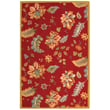 Product Image of Floral / Botanical Red, Blue (C) Area-Rugs