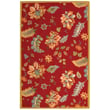 Product Image of Floral / Botanical Safavieh &middot; Chelsea II &middot; HK-306 &middot; Red, Blue (C) Area-Rugs