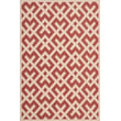 Product Image of Contemporary / Modern Red, Bone (238) Area-Rugs
