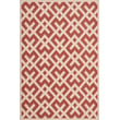 Product Image of Contemporary / Modern Safavieh &middot; Courtyard II &middot; CY-6915 &middot; Red, Bone (238) Area-Rugs