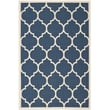 Product Image of Contemporary / Modern Safavieh &middot; Courtyard II &middot; CY-6914 &middot; Navy, Beige (268) Area-Rugs