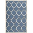 Product Image of Contemporary / Modern Safavieh &middot; Courtyard II &middot; CY-6914 &middot; Blue, Beige (243) Area-Rugs