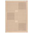Natural and brown Safavieh Courtyard II CY-1928 rug in an elegant living space, showcasing a woven pattern ideal for indoor/outdoor use.