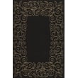 Product Image of Floral / Botanical Safavieh &middot; Courtyard II &middot; CY-5139 &middot; Black, Sand (D) Area-Rugs