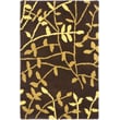 Product Image of Floral / Botanical Brown (C) Area-Rugs