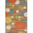 Product Image of Floral / Botanical Brown, Blue (A) Area-Rugs