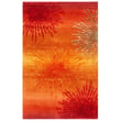 Product Image of Contemporary / Modern Rust, Orange (R) Area-Rugs
