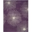 Product Image of Contemporary / Modern Purple, Ivory (P) Area-Rugs