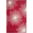 Product Image of Contemporary / Modern Safavieh &middot; Soho II &middot; SOH-712 &middot; Red, Ivory (L) Area-Rugs