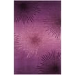 Product Image of Contemporary / Modern Purple (Q) Area-Rugs