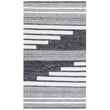 Product Image of Bohemian Safavieh &middot; Kilim &middot; KLM-448 &middot; Ivory, Black (Z) Area-Rugs