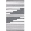 Product Image of Bohemian Safavieh &middot; Kilim &middot; KLM-448 &middot; Ivory, Dark Grey (H) Area-Rugs