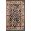 Safavieh Persian Legend II PL-819 rug featuring a blue and gold palette, hand-tufted for elegance, displayed in a stylish interior setting.