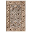 Elegant Safavieh Persian Legend II PL-819 rug in grey and ivory, hand-tufted, showcasing intricate patterns in a classic room setting.