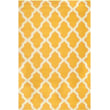 Product Image of Contemporary / Modern Gold, Ivory (Q) Area-Rugs