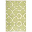 Product Image of Contemporary / Modern Green, Ivory (T) Area-Rugs