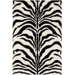 Product Image of Animals / Animal Skins Safavieh &middot; Cambridge &middot; CAM-709 &middot; Ivory, Black (Q) Area-Rugs