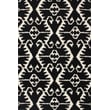 Product Image of Moroccan Black, Ivory (D) Area-Rugs