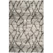 Product Image of Contemporary / Modern Light Grey, Black (7990) Area-Rugs