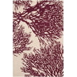 Product Image of Floral / Botanical Beige, Purple (A) Area-Rugs