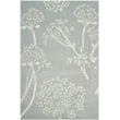 Product Image of Floral / Botanical Light Blue, Ivory (A) Area-Rugs