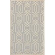 Product Image of Contemporary / Modern Grey, Ivory (B) Area-Rugs