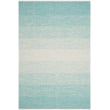 Product Image of Contemporary / Modern Turquoise, Ivory (E) Area-Rugs