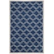 Product Image of Contemporary / Modern Navy, Ivory (P) Area-Rugs