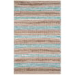 Product Image of Natural Fiber Safavieh &middot; Cape Cod &middot; CAP862 &middot; Natural, Teal (D) Area-Rugs
