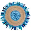 Product Image of Natural Fiber Safavieh &middot; Cape Cod &middot; CAP701 &middot; Turquoise, Natural (K) Area-Rugs